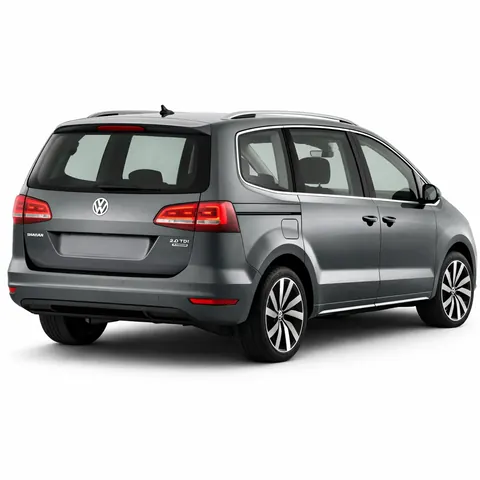 VW Sharan - zadní pohled