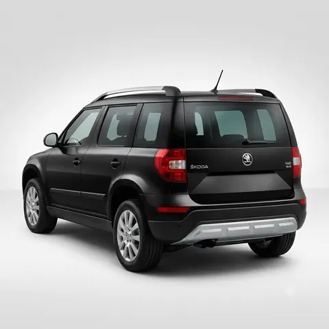 Škoda Yeti - zadní pohled